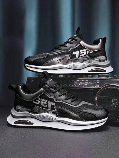 Zapatillas deportivas casuales para hombre, adecuadas para desplazamientos al aire libre, zapatillas para correr cómodas y ligeras, zapatillas de tenis antideslizantes y resistentes al desgaste.