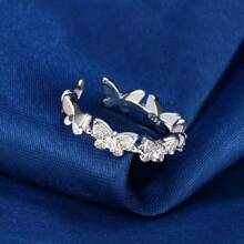 1pc Fashionable Butterfly Design Simple Ring, Unique Gift For Women