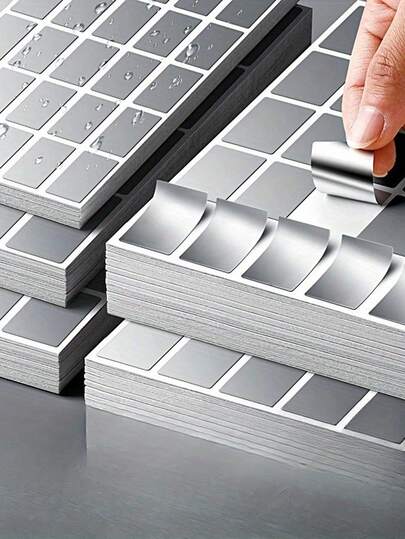 300pcWaterproof And Oil-Resistant PET Label Stickers - Self-Adhesive, Reusable For Food Containers, Jars And Kitchen Finishes - Versatile Chalkboard Labels For Spice, Cheese And Jewelry Displays,School Supplies,Back To School