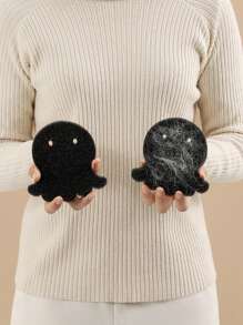 Washing Machine Pet Hair Remover, Reusable Dryer Ball, Multi-Purpose, Non-Wet Condition Can Also With Hair, Non-Electric Lint Remover, Reduce Wrinkles, Save Drying Time, Cute Octopus Design, Easy To Remove Hair On The Washing Machine, Pet Hair Remover, Laundry Cleaner, Cleaning Supplies, Easy To De-Linting And Cleaning
