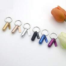 Cylinder Cremation Key Chain Pendant For Human/Pet Ashes Urn Key Chain Memorial Ashes Jewelry Gift- Forever In My Heart