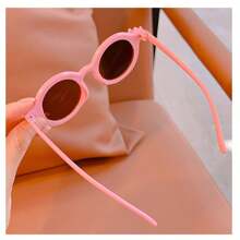 Sanrio 3pcs Sanrio Cartoon Hair Clip Sunglasses Hair Clip Set Sweet Bubble Wig Braid Cute Round Frame Sunglasses UV Blocking Party Hair Accessories Sunglasses Set