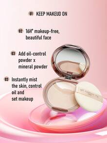 Canmake Cotton Candy Makeup Effect Loose Powder (Translucent Ivory) 10g/0.35oz | Lightweight, Smooth Powder Creates A Soft, Airbrushed Effect | Refines Skin Texture, Minimizes Pores, And Controls Oil | Creates A Natural Matte Finish, Long-Lasting Wear - ML - View 6