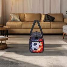 Elegant Travel Bag, Yoga Mat Bag, Gym Bag, Football Series / Sports Style, Suitable For Travel, Daily Carry, Fitness, Snow, Camping, Outdoor Activities Bag For School School Accessories School Stuff