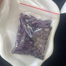50g/100g/200g Natural Amethyst Chips Stone Chips,Raw Chips,Crystal Chips,Loose Undrilled Tumbled Natural Stones,DIY Make Art Craft Supplies - Purple - View 10