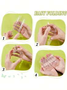 10 piezas de cajas de regalo en forma de almohada transparentes de PVC - Varios tamaños, ideales para bodas y duchas nupciales, celebraciones de graduación, fiestas de cumpleaños, artículos de envoltura de regalos