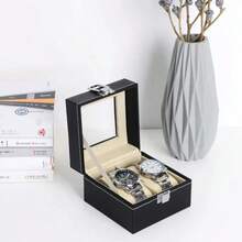 Watch Boxes & Organizers Back To School Dormitory Storage - Brown 12 Positions - View 5