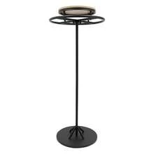YUNRUX Perchero redondo de pie, tiendas de ropa, perchero - Negro - Ver 7