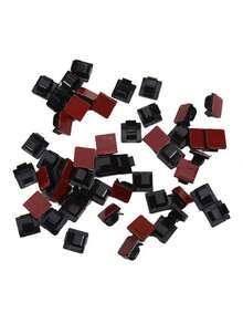 50 - Piece Pack Of Black Cable Ties For Light - Strip, Cable And Network Wiring - Ideal For DIYers, Electricians & Homeowners Travel Essentials Travel Accessories Travel Must Haves - Multicolor - View 8