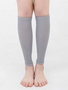 1 Pair Unisex Calf Varicose Vein Compression Stockings, Leg Sleeves Snug Fit, Elastic, Breathable, Moisture-Wicking, Suitable For Outdoor Activities, Gym, Running, Hiking, Cycling, All Seasons Christmas Gift