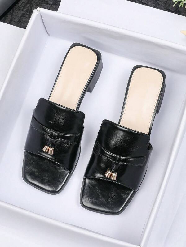 Sandales à talons hauts pour femmes, nouvelle mode 2025 polyvalente, sandales romaines à semelle souple antidérapante. Élégantes pour l'extérieur/la plage, talons épais