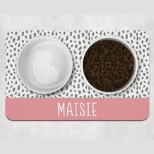 1Pc Dog Bowl Mat, Personalised Pet Bowl Mat, /Absorbent Quick Drying/Anti Slip Rubber Sole, Customised Bowl Mat, Sage Dog Food Mat, Puppy Bowl Mat, Cat Kitten Mat, Dog Mat, Dog Lover Gift - Multicolor - View 7