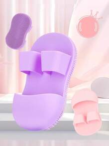 1 peça/2 peças/4 peças Mini Escova de Limpeza Facial para os Dedos, Massageador de Silicone Macio para Remoção de Maquiagem e Lavagem do Rosto, Limpeza de Poros do Nariz e Remoção de Cravos, Escova de Limpeza Profunda Manual para Homens e Mulheres