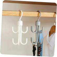 Multifunctional Closet Hook, Rotatable Hanging Organizer Closet Clothes Hangers Handbags Storage Hooks - Multicolor - View 4