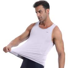 wulibike Sleeveless Cycling Jersey Men, Biking Base Layer Breathable And Lightweight With Back Pocket Sports Vest - Purple - View 3