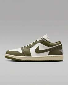 女款 Air Jordan 1 低帮 - SAIL/中橄欖油椰奶 - 查看 2