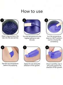 Hair Removal Machine Wax Heater Depilatory Epilator Wax-Melt Waxing Paraffin Heater Wax Beans Heating Machine (Wax Bean Color Random)