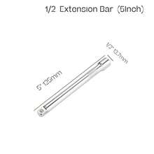 Barra de extensión de llave de trinquete de 1/4" 3/8" 1/2" 50/75/100/125/150/250mm, accesorios de varilla de conexión de manguito de dirección - 1-4 2 pulgadas-50 mm - Ver 12