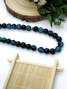 Style Glass Beaded 33 Pcs Tasbih Prayer Bracelet - Multicolor - View 8