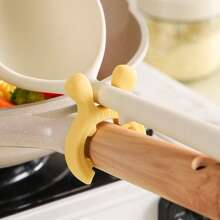 1 Peça Suporte de Espátula em Forma de Galhada de Cervo em Silicone, Suporte de Utensílios de Cozinha Doméstica Anti-Transbordamento de Colher de Sopa no Fogão, Suporte Móvel para Armazenamento de Espátulas
