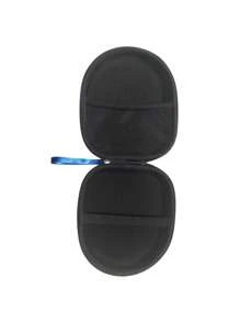 1 peça estojo de fone de ouvido de EVA à prova de choque, bolsa portátil para armazenamento de fones de ouvido, acessórios para fones de ouvido, caixa com zíper para novos fones de ouvido, estojo rígido de transporte/bolsa de viagem com espaço para Qc15, Qc3, SoundLink supra-auricular, estojo para fones de ouvido OE2