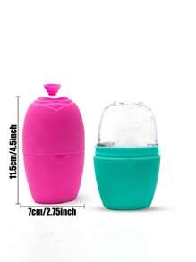 1pc Women's Silicone Ice Packs, Face And Eye Ice Roller, Ice Facial Roller, Facial Beauty Ice Roller Skincare Tool, Ice Facial Cube, Gua Sha Facial Massage, Facial Beauty Silicone Ice Moulds,Beauty,Skin Care Products,Spa,Self Care,Skin Care Tools,Face Care,Esthetician Supplies,Massage,Face Massage Tool,Face Roller,Ice Roller,Ice Roller Face