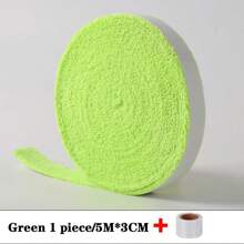 1pc High Quality Large Roll Badminton Racket Grip Tape, Shock Absorbing, Non-Slip, Sweat Absorbent, Also Suitable For Tennis, Squash, Pickleball, Table Tennis, Baseball, Field Hockey Rackets And Sports/Work Tools Handles, Vivid Colors, Affordable And Practical, Ideal For Gifts