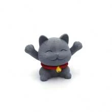 Brinquedo de Gato Espiral Expansível para Alívio de Estresse Impresso em 3D, Brinquedo Decorativo Criativo Inesperado, Modelo de Travessia Impossível