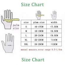 106% 1 Pair Black & Red Nylon Material Wear-Resistant Breathable Non-Sweating Cycling Gloves, Suitable For Motorcycle, Racing, Mountain Biking, Gym Fitness, Black Gloves - Black and White - View 4