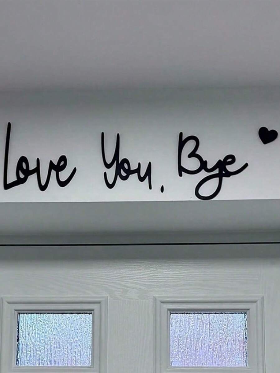 3-Piece "Farewell I Love You" Boho Vintage Style Wooden Sign Set - Reusable Home Decor Wall Art To Express Love And Warmth For Family And Loved Ones