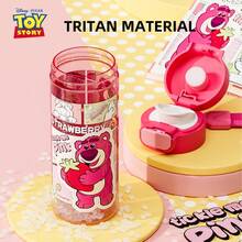 Disney Tritan Material Spill-Proof Straight Tumbler, Suitable For School & Summer Use, Unisex Student Design - Multicolor-530ml - View 3
