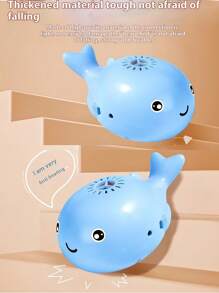 1pc Whale Floating Ball Sensory Toy - Infant Focus Training Educational Game, Allows Children To Feel The Force Of The Wind, Montessori Parent-Child Interactive Toy, Visual Tracking And Motor Skill Development, USB Rechargeable, Gift For Boys And Girls