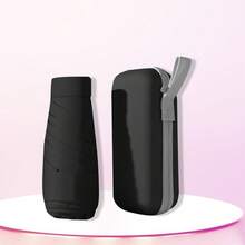 Lightweight Umbrella For Women Foldable Travel Umbrella Compact Anti-UV Umbrella With Handle - Black - View 4