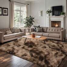 Fluffy Room Rug, Plush Carpet, Ultra Soft Living Room Rug, Bedroom Rug, Suitable For Home Environment, Providing A Comfortable Environment. Christmas Gifts