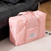 Foldable Travel Clothing Bag, Collapsible Luggage Bag, Women Handbag, Expandable Gym Bag, Sports Tote Bag, Weekend Travel Duffel Bag, Student Dorm Luggage Bag, Home Decor Garment Storage Bag, Lightweight Large Capacity Overnight Bag - Multicolor - View 19