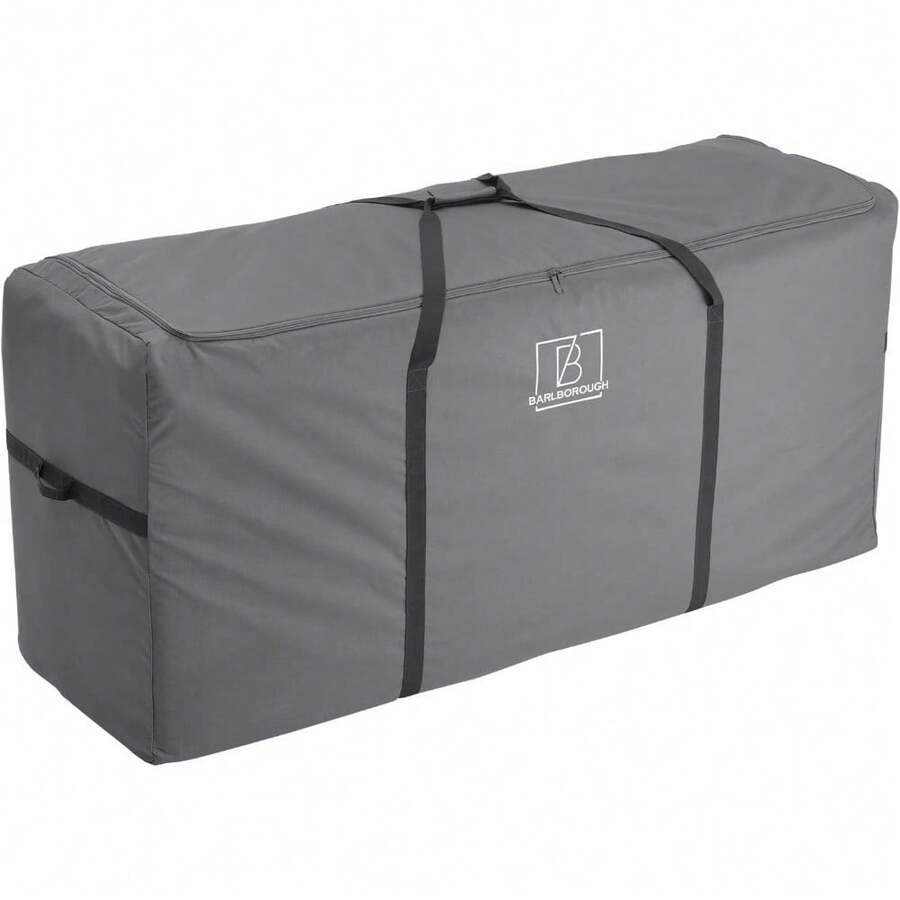 Garden Cushion Protective Storage Bag Cover | Large 160 X 50 X 68cm | Outdoor Furniture Sofa Cushions Grey - Grey - View 1