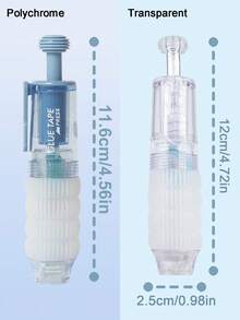 1pc 360° High Viscosity Rotating Press Gel Pen, Refillable, Large Capacity Dual-Sided Adhesive, Ins Style, For Students Back To School