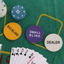 Juego de fichas de póquer de 200 Piezas,Juego Texas Hold'em,Juego de Estrategia para Adultos y niños,con fichas,Caja de Acero y Mantel Profesional,Apto para Adultos y niños Mayores de 14 años - Multicolor - Ver 4