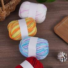 10 包，500 克，彩色桑蚕丝纱线，渐变花色纱线，手工编织毛衣、背心、披肩等。