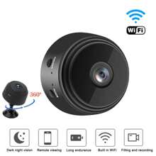 Mini telecamera di sorveglianza registratore vocale video CCTV con app, telecamera nascosta senza fili