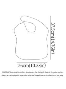 3 Packs Waterproof Baby Bibs For Eating - Lightweight Toddler Feeding Bibs With Large Food Catcher, Mess Proof, Baby Eating Essentials, Easy To Put On & Clean