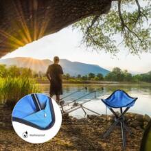 Mimi Folding Camping Chair Adjustable Height Durable Aluminum Alloy Suitable For Beach Fishing And Hunting Outdoor Comfort Accessories(Small Size 22cm*22cm*31cm)