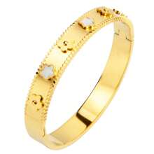 Set de 3 piezas/1 set de Multi-Colgante y Pulsera de Acero Inoxidable, con diseño de tornillo y estilo de flor de ciruelo con circonita cúbica, adecuado para uso diario y como regalo, en todas las estaciones