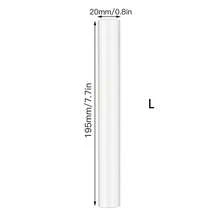 Acrylic Clay Rods, Transparent Acrylic Round Craft Tubes, Polymer Clay Tools For DIY Art & Craft