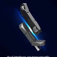 PHILIPS High-Quality USB3.2 Interface USB Flash Drive, Large Space For Worry-Free Storage, Fast Transmission, Efficient And Convenient, Compatible With A Variety Of Electronic Equipment Systems, To Meet Your Various Needs For Data Storage, Simple Design ! - Grey - View 9