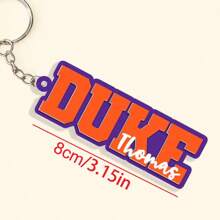 Custom Personalized College Keychain With Name - Acrylic Keychains For Grads, Students, & Teachers,Personalized College Gift, Personalized College Name Tag,Personalized College Keychain, Personalized University Keychain High School Backpack