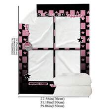 Customized Photo Print Soft & Comfortable Throw Blanket, Small Quilt Gift - Multicolor - View 8