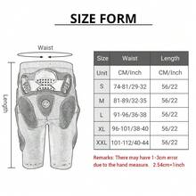 1Pc Motorcycle Armor Pants Hip Protector Motorbike Shorts Riding Moto Armor Pants Motorcycle Riding Pants Cycling Protective Gear Motocross Racing Protection Cycling Accessories - Black - View 2