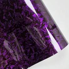 11.81" X 19.69" Multi-Size Black/Red/Purple/Blue Carbon Fiber PET Car Wrap Sticker Film, Vehicle Tuning Decal, Motorcycle Vinyl Wrap - one-size - View 7