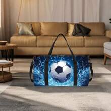 Elegant Travel Bag, Yoga Mat Bag, Gym Bag, Football Series / Sports Style, Suitable For Travel, Daily Carry, Fitness, Snow, Camping, Outdoor Activities Bag For School School Accessories School Stuff